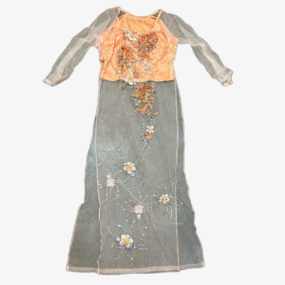 Gorgeous Vintage Flowy Sequin Top